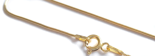 gold vermeil snake chain, porcelain necklace, vanillakiln, uk