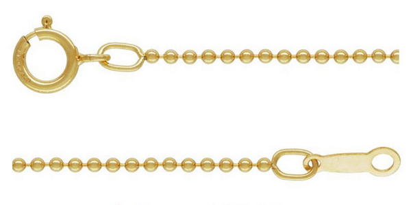 gold fill bead chain, porcelain jewellery, Vanillakiln, uk