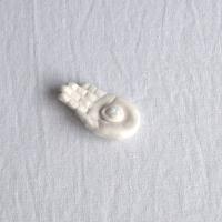 Sculpted Hand, Eye Light, porcelain amulet, porcelain gift, opal eye, gold lustre, VanillaKiln, UK, ceramic hand,