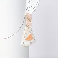 No6, TERRAZZO, mis-matched earrings, porcelain, gold, fun earrings, designer earrings, statement earrings, are terrazzo inspi