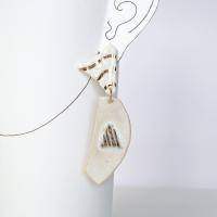 No2, TERRAZZO earrings, mis-matched earrings, porcelain, 24 carat gold, TERRAZZO inspired, mis-matched earrings, gold white p