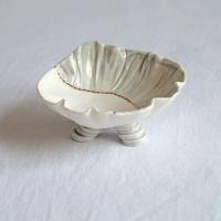 RUCHED No1, freeform bowl, porcelain jewellery bowl, pottery 9th anniversary, china 2nd 20th anniversary, porcelain 18th anni