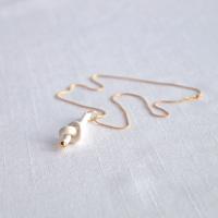 Love KNOT necklace, porcelain knot necklace, love knot, white porcelain necklace, gold heart necklace, 24 k gold lustre, whit