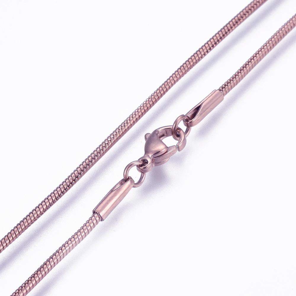 DRAPED heart necklace, medium pink porcelain, choose rose gold chain